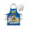 BrandMac Detská zástera Paw Patrol One Team s čiapkou