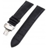 GAIRA Remienok na hodinky 3186 čierny 22 mm