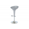 Autronic AUB-9002 SIL barová stolička, plast strieborný/chróm