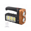AKU baterka LED CREE XM-L T6 + solárne napájanie