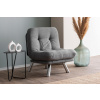 Rozkladacie kreslo Misa Small Solo - Light Grey