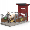 Schleich Farm Box pre poníka s kobylou mustanga 42724