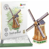 NiXiM Drevené 3D puzzle - Holandský veterný mlyn