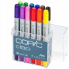 Písacie potreby Copic 12 ks