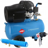 AIRPRESS Kompresor dwutłokowy HL 425-50 + zestaw do wymiany kół