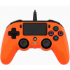 Nacon Wired Compact Controller - ovladač pro PlayStation 4 - oranžový