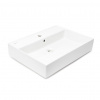 Swiss aqua technologies Umyvadlo SAT Infinitio 60,5x46,5 cm otvor pro baterii uprostřed SATINF6046
