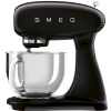 Kuchyňský robot celobarevný SMEG - černá SMF03BLEU + Akční set Zwilling Gourmet block s noži 6 ks, hnědá