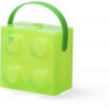 LEGO Box s rukoväťou – priesvitná zelená 40240008