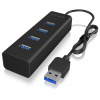 ICYBOX HUB USB Icy Box IB-HUB1409-U3 4-portový USB 3.0 Hub (NUICYUS4P000012) 60255