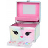 KUFRÍK S KOZMETIKOU PRE DIEVČATKO JEDNOROŻEC NA KĽÚČIK PLYŠOVÝ RUŽOVÝ