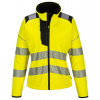 Portwest PW381 Dámska reflexná bunda PW3 M, Reflexná žltá-Čierna