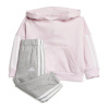 adidas 3-Stripe Essentials Joggers Set Infants Pink/White 3-6 Months