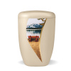 Ekologická urna Spectrum Beige - Horské jazero