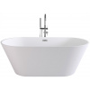 Akrylová samostatne stojaca vaňa oválna biela 170x80 (Akrylová samostatne stojaca vaňa oválna biela 170x80)