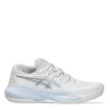 Asics Gel-Resolution X Clay Tennis Shoes Womens White/Silver 7 (40.5)