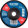 Extol Kotúč lamelový šikmý korundový, P80, 150mm, diera 22,2mm, PREMIUM