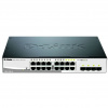 D-Link DGS-1210-16 Riadený L2 Čierna (DGS-1210-16/E)