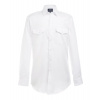 Pilotka košeľa dlhý rukáv Milo Tailored fit biela bavlna Non Iron, Veľkosť 41
