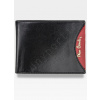 Pánska peňaženka Pierre Cardin Kožená horizontálna čierna Tilak29 8805 Nero/Rosso