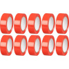 Páska Strend Pro, 19 mm, L-10 m, max. 80°C, 600V, červená, izolačná, lepiaca, PVC, bal. 10 ks