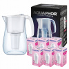 Filtračná kanvica na vodu Aquaphor Provence 4,2L čierna + 6 filtrov A5 Mg