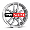Borbet W 7x17 5x108 ET40 crystal silver
