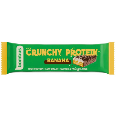 Bombus Crunchy Protein Bar 50 g - banán
