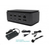 i-Tec USB4 Metal Docking station Dual 4K HDMI DP with Power Delivery 80 W + i-tec Universal Charger 112 W USB4DUALDOCK100W
