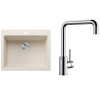 Set Blanco Pleon 6 + Blanco Mili Chróm biela soft