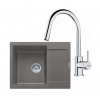 FRANKE SETG256ŠK fragranitový drez 620x500 mm MRG 611-62 Š.Kameň+batéria FS 3229.031 Chróm FRA 114.0700.713