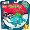 MEGA BLOKS Mega Construx Stavba a vystavovanie Pokémonov – Bulbasaur GKY95 (Mega Construx – Pokémon Set – Bulbasaur GVK83)