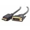 Kabel Gembird DisplayPort na DVI, M/M, 1,8m CC-DPM-DVIM-6
