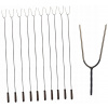 Grilovacie špajdle, ihly - 120 cm klobásy (10 ks) (120 cm klobásy (10 ks))