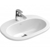 Villeroy & Boch O.novo Umývadlo zápustné 56x41 cm, bez prepadu, otvor na batériu, alpská biela 41615701