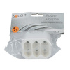 Solight rozbočka, 3x 2,5A, biela P81