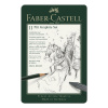 Faber-Castell sada grafitových ceruziek Pitt Monochrome v plechovej škatuľke 11ks - 1 sada