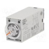 Časové relé 0,1s÷10min DPDT 250VAC/5A Unap 24VAC patice IP40