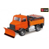 Bburago servisné vozidlá Road Security with Snow Plough and Signal Board BB32263 1:43