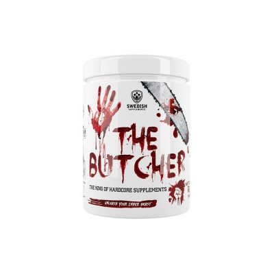 Swedish Supplements The Butcher, Balenie 525 g, Príchuť Black Razz