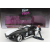 Jada Ford usa Shelby Cobra 427/sc Spider N 2 1965 - Dvojtvárny 1:32 čierny biely