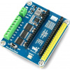 Waveshare Modul ovladače stejnosměrného motoru - čtyřkanálový ovladač motoru - shield pro Raspberry Pi Pico - Waveshare 19764}