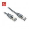 LYNX CS LYNX FTP patch kabel Cat5e PVC, CCA, 0,3m, šedý (balení obsahuje 10ks) LX-FTP5E-0030-GREY