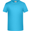 James & Nicholson Tričko JN 745, krátký rukáv, chlapecké COT02074544004-turquoise XL Tyrkysová