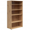 Carryhome REGÁL, dub artisan, 80/146,7/40 cm - Kancelárske regály - 002427022134