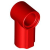32013 Red Technic, Axle and Pin Connector Angled #1 (Červený konektor osy a kolíku Technic pod úhlem č. 1)