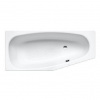 Kaldewei Advantage - Asymetrická vaňa Mini pravá 834, 157x70/48 cm, celoplošný antislip, Perl-Effekt, biela 224434013001