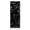 Dekoratívne magnety na chladničku Čierna abstrakcia 60x180 cm
