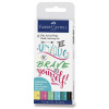 Faber-Castell 267116 Pitt Artist Pen Hand Lettering 6 ks pastelové farby