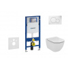 Geberit Duofix Set predstenovej inštalácie, klozetu a dosky Ideal Standard Tesi, tlačidla Sigma01, AquaBlade, SoftClose, alpská biela 111.300.00.5 NU1